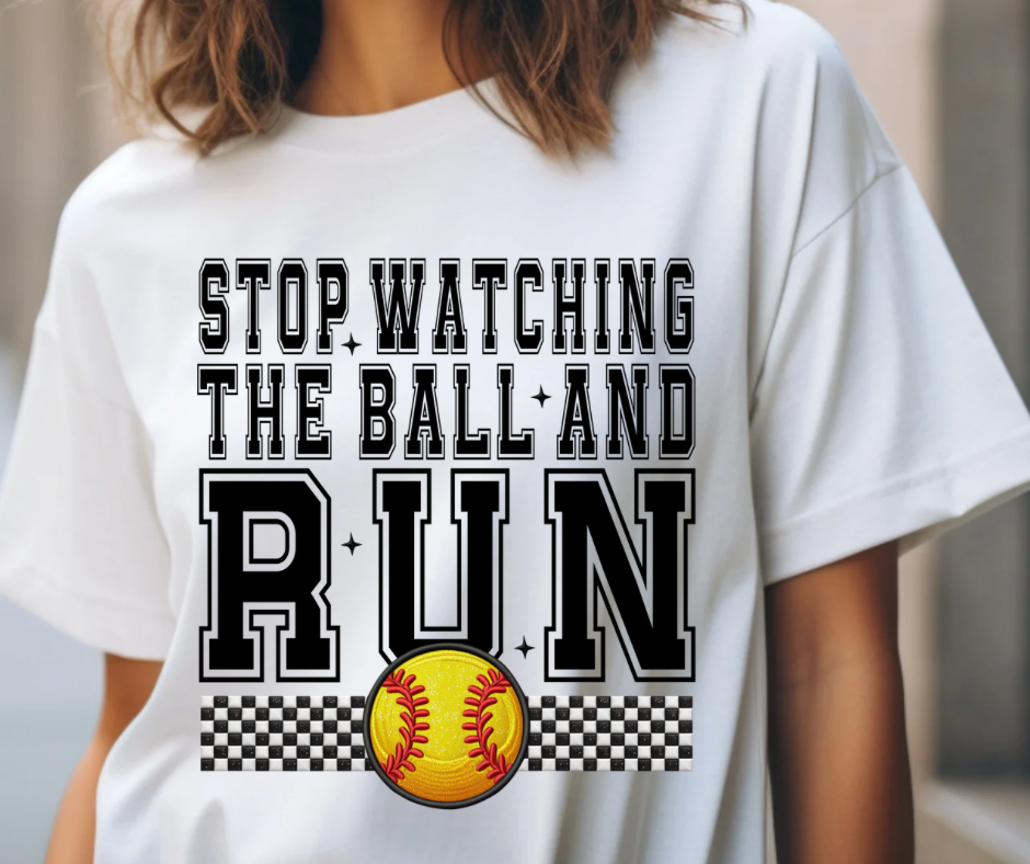 Stop Watching-softball
