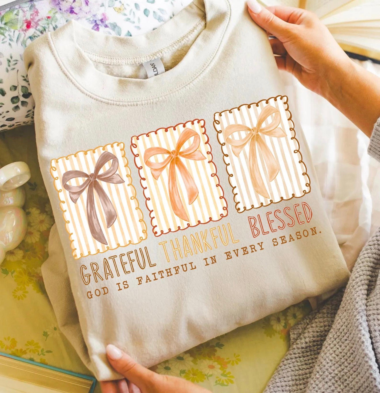 Thankful Grateful Blessed