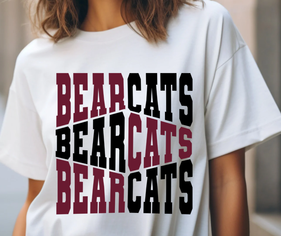 Bearcats Maroon Black