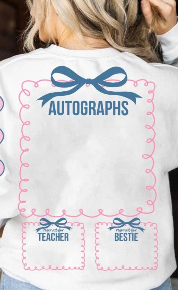 Last day autograph -Toddler/Youth