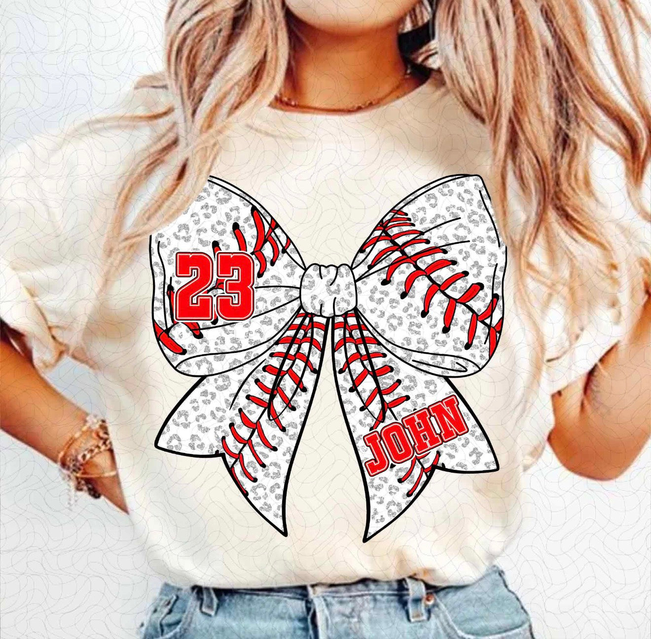 Custom Baseball Bow