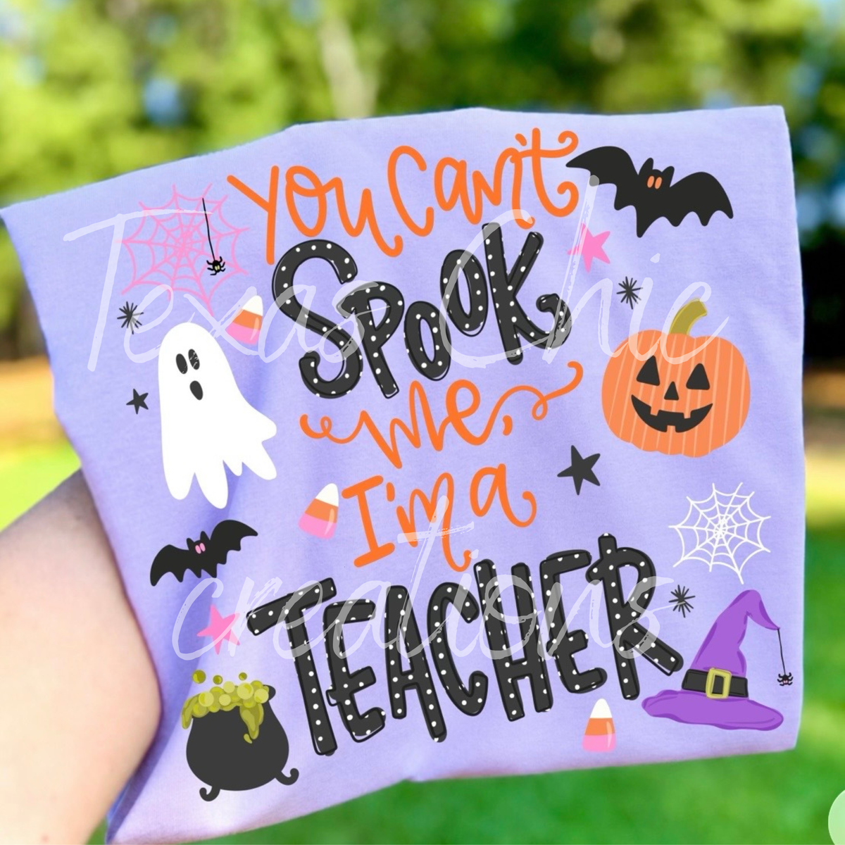 You can’t spook me