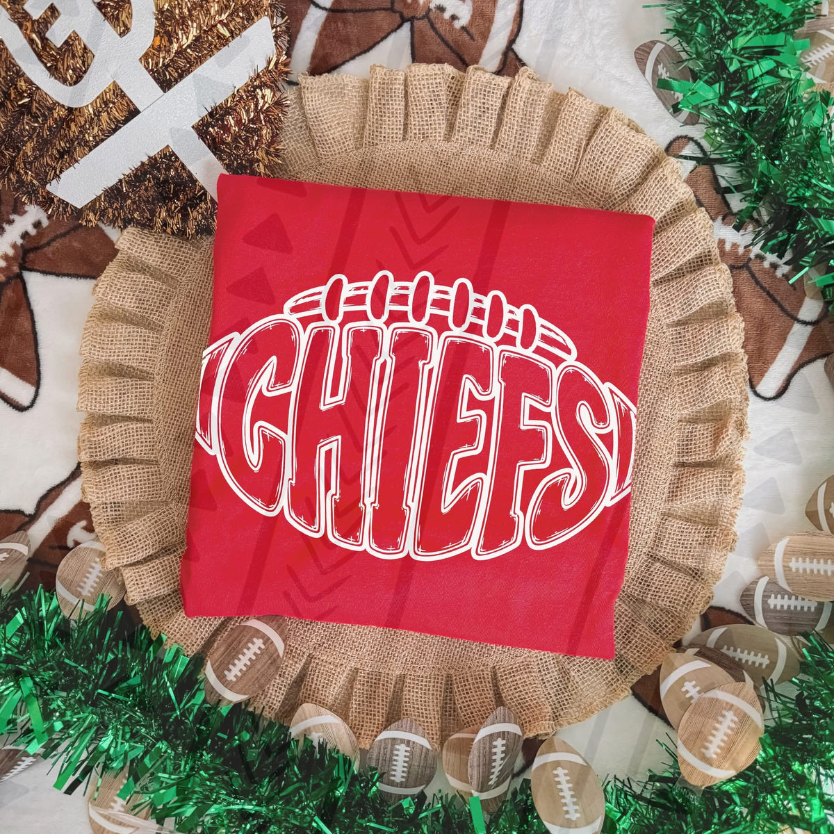 Chiefs football outline