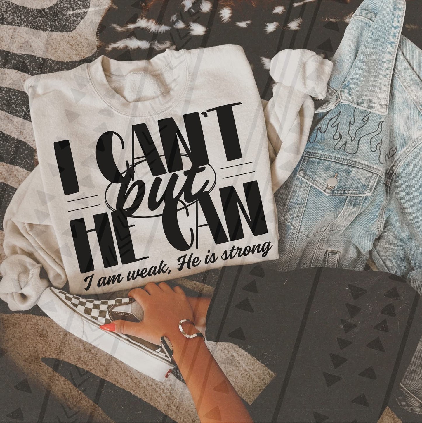 I can’t but he can