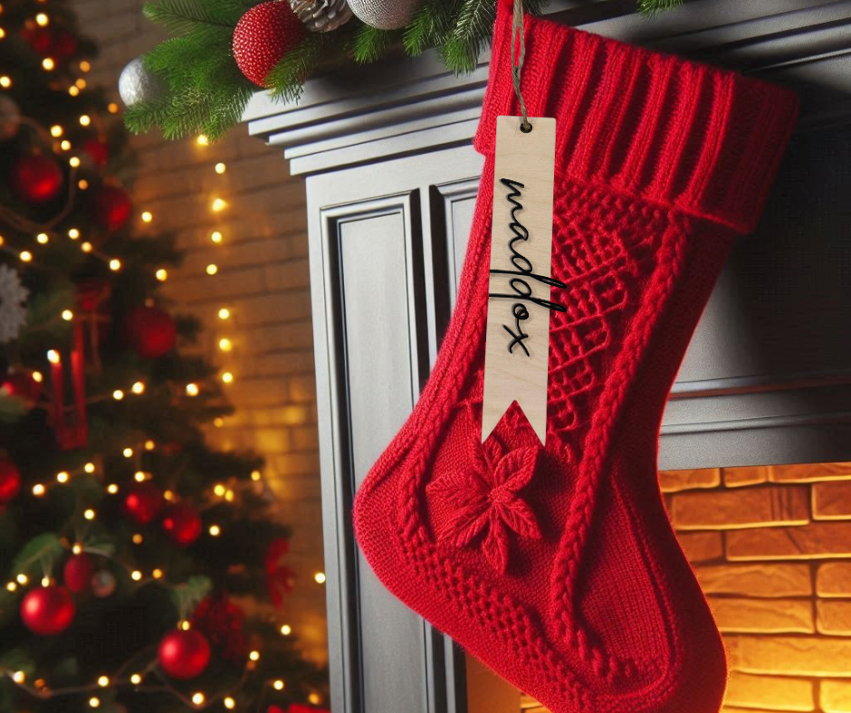 Christmas Stocking name tags
