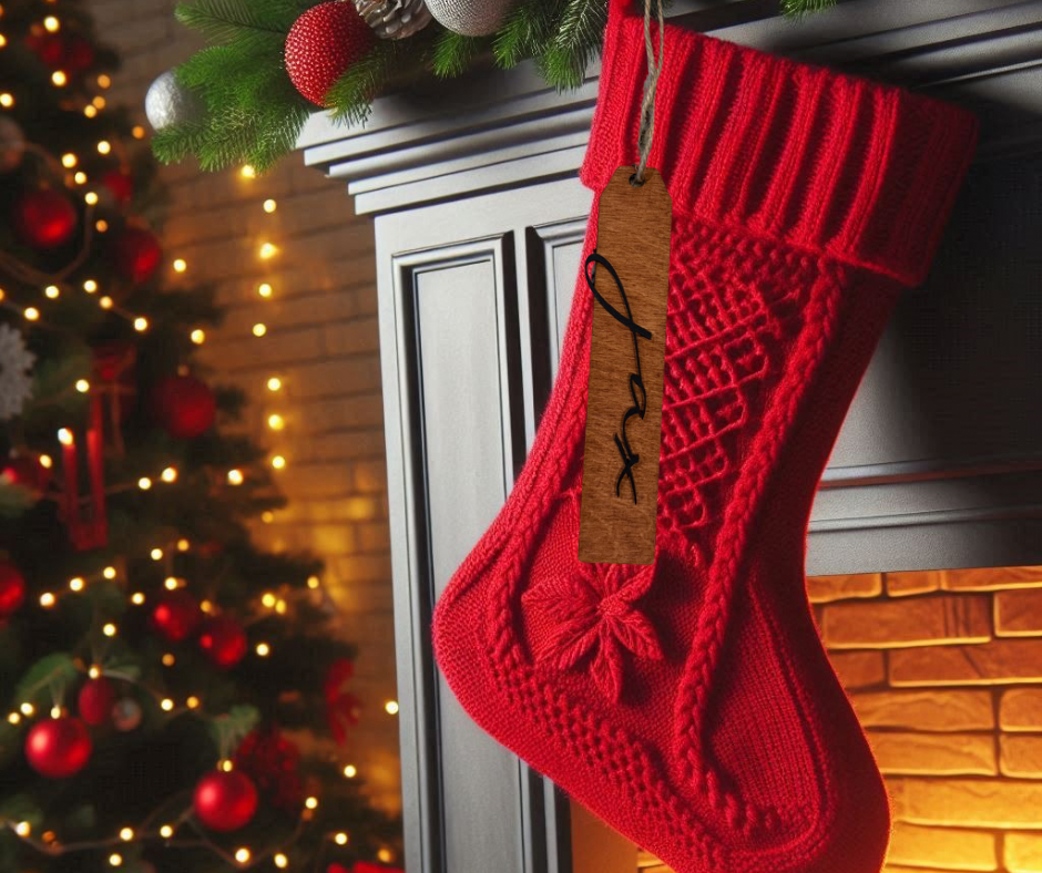 Christmas Stocking name tags