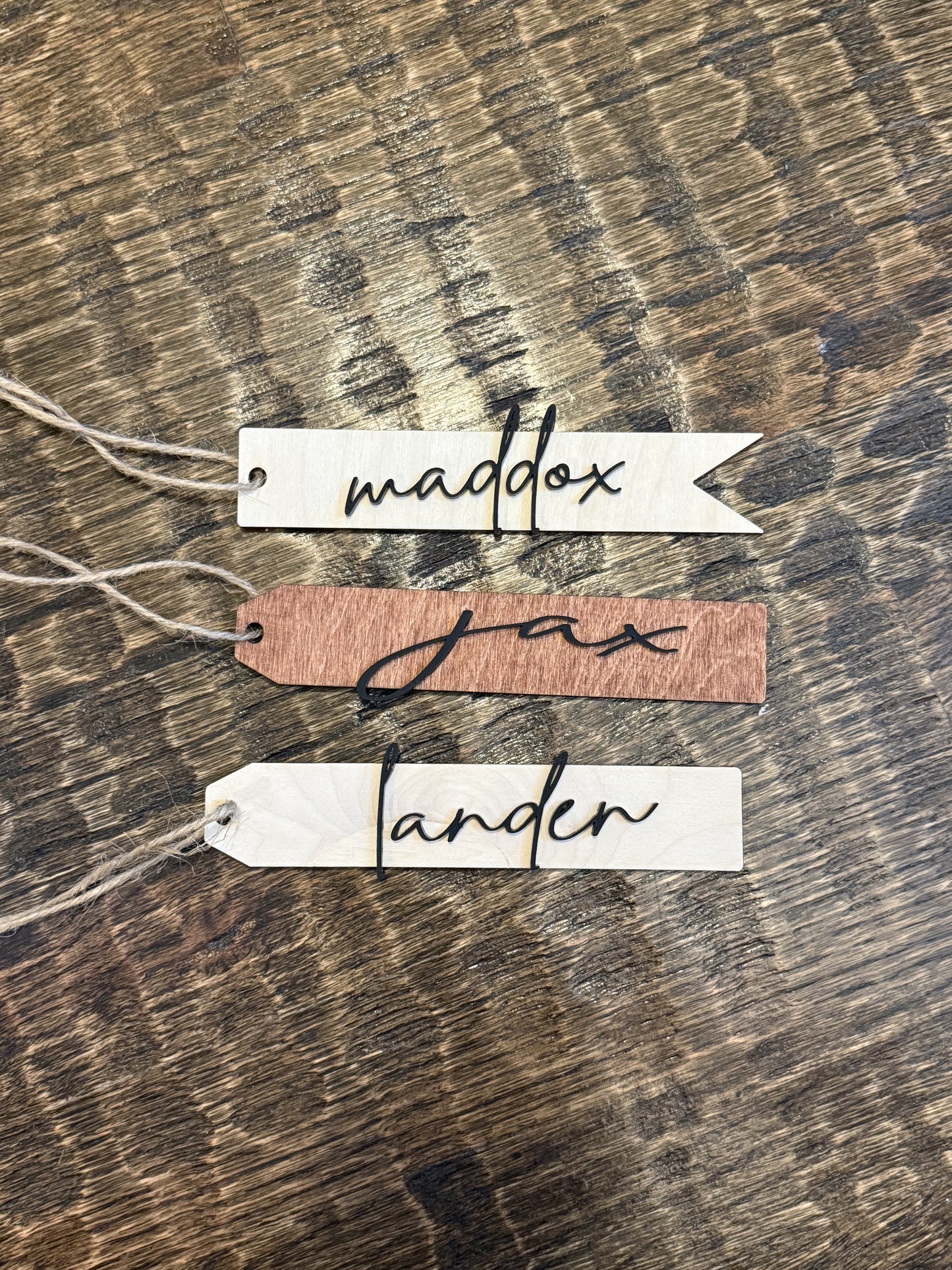 Christmas Stocking name tags