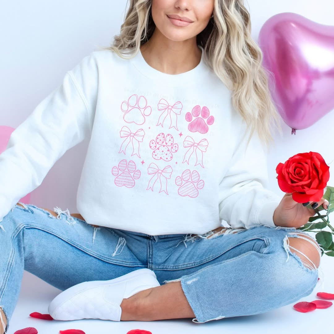 Paw & Bow-pink