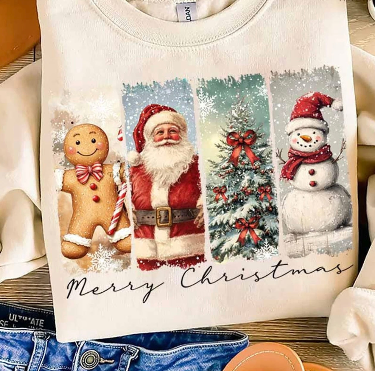 Retro Merry Christmas