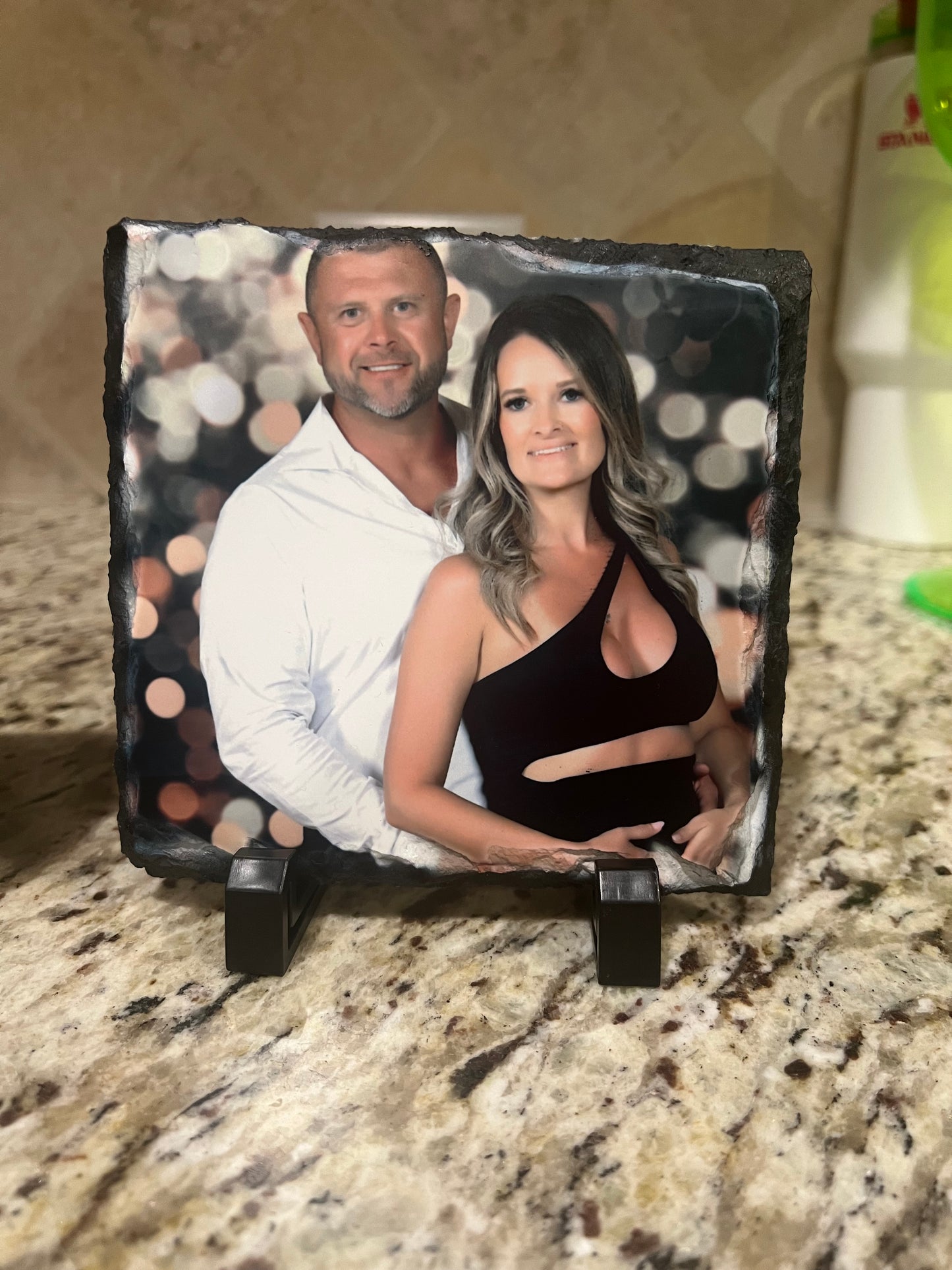 Custom on Rock Slate