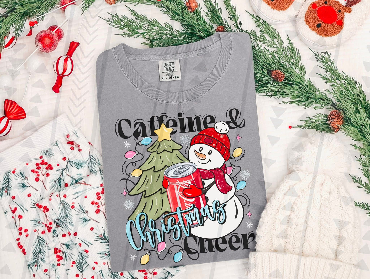 Caffeine & Christmas Cheer-coca cola