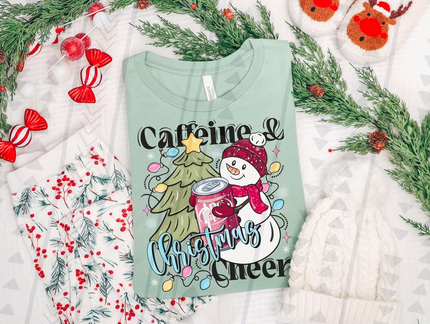 Caffeine & Christmas Cheer-Dr Pepper