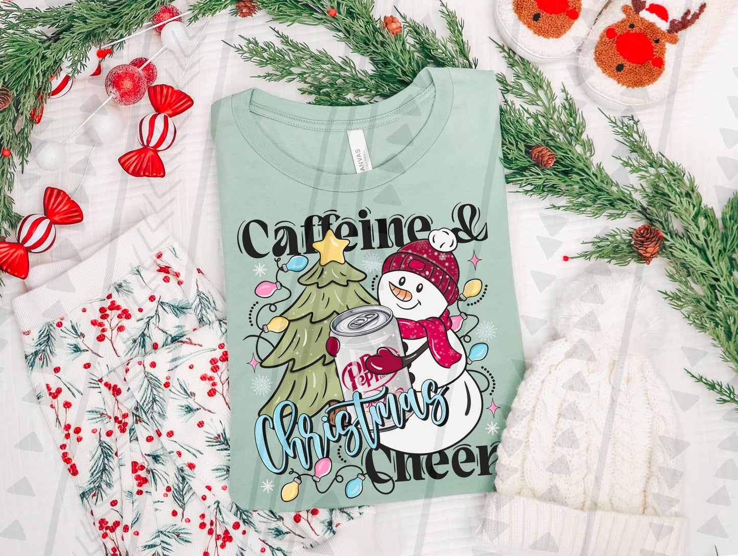 Caffeine & Christmas Cheer-Diet Dr Pepper