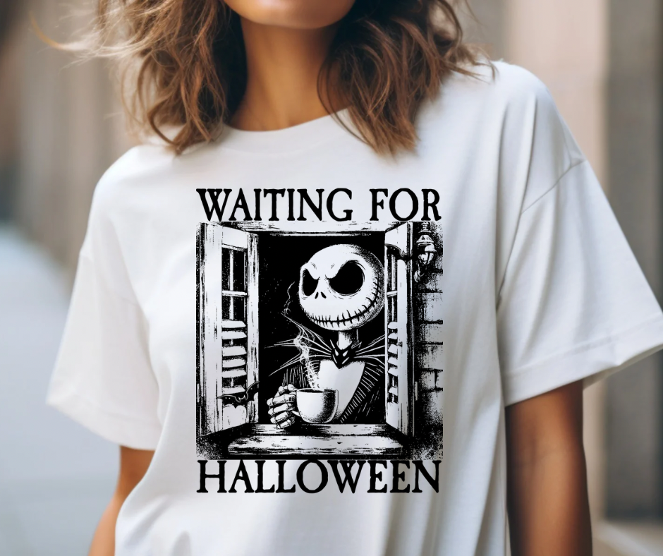 Waiting on Halloween-Jack Skellington