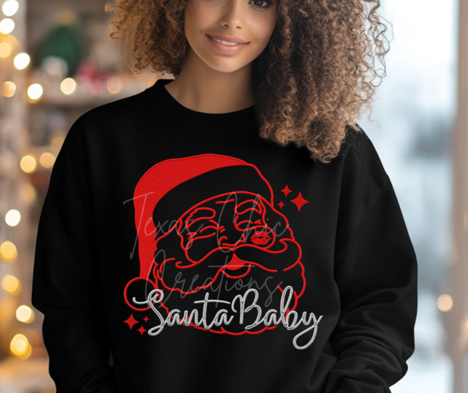 Santa Baby Red