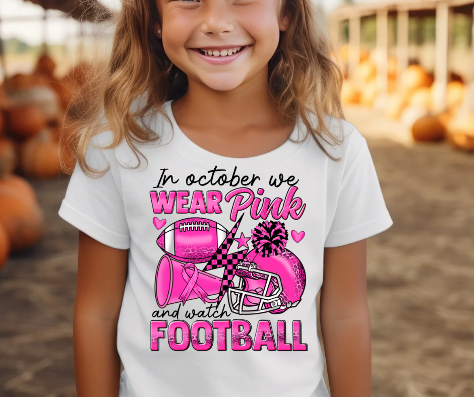 In October We Wear Pink-Toddler/Youth
