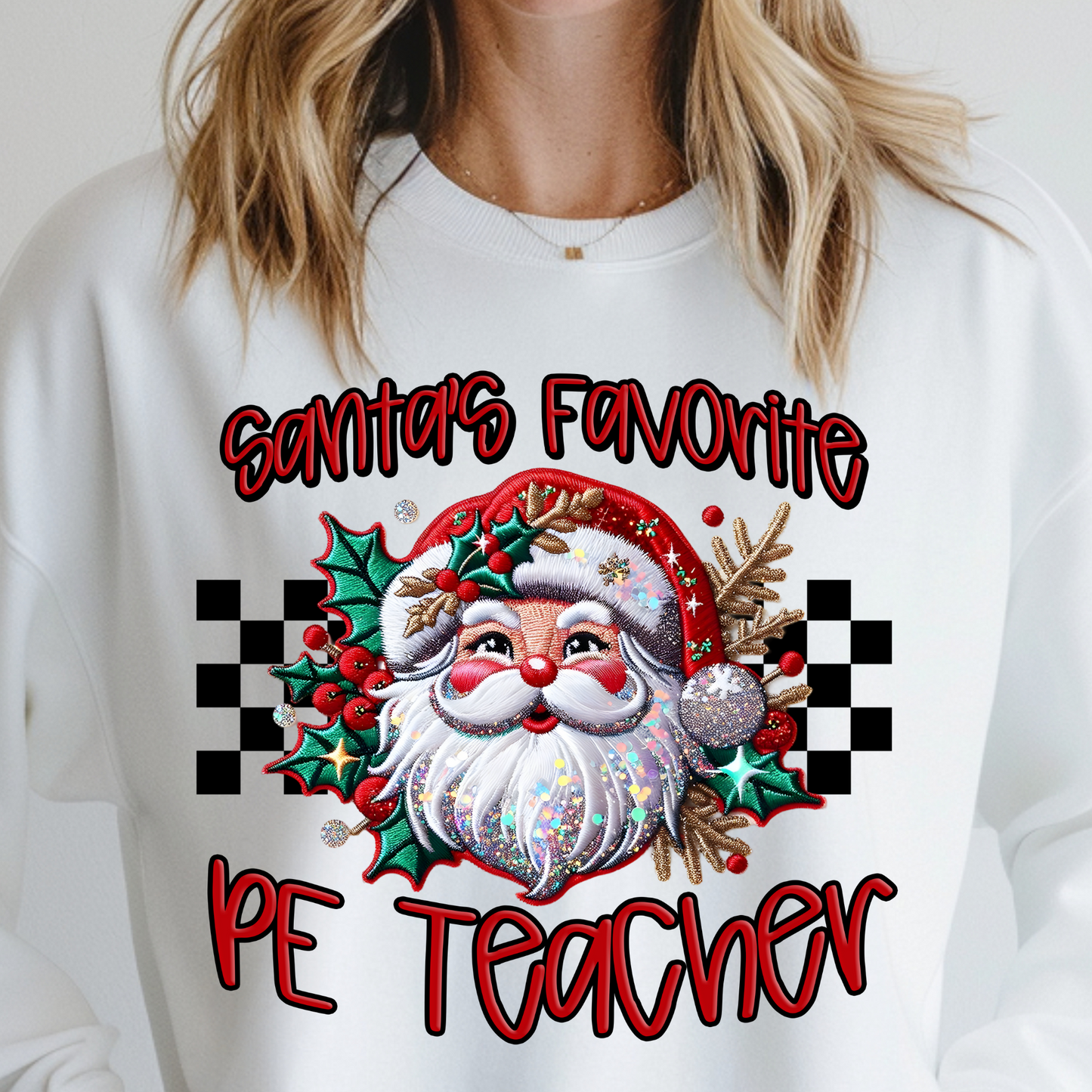 Santa’s Favorite PE Teacher