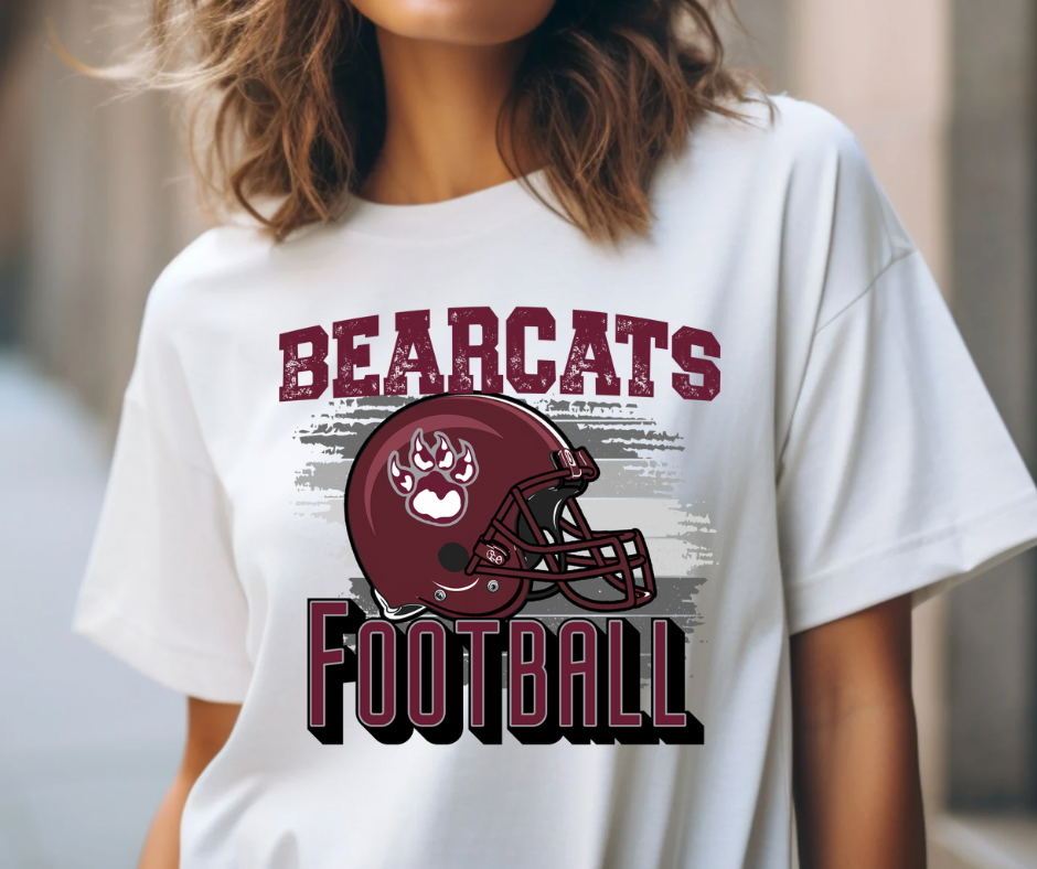 Sherman Football Helmet