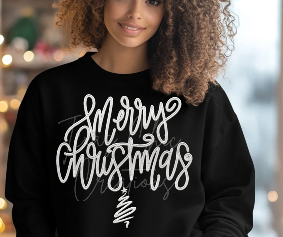 Merry Christmas White