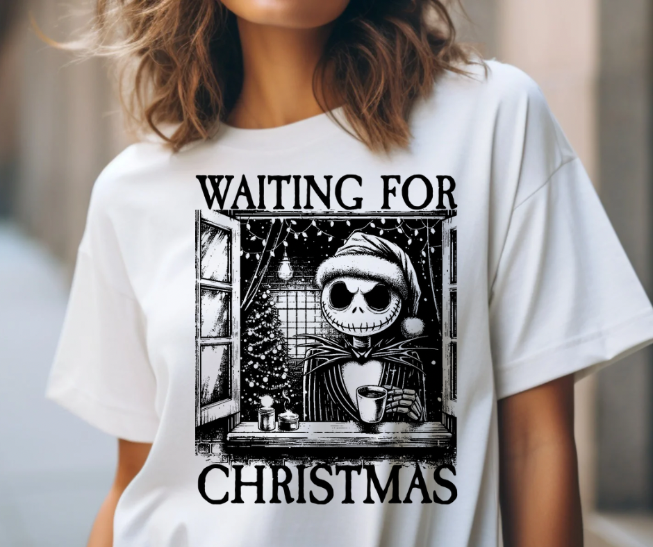 Waiting on Christmas-Jack Skellington