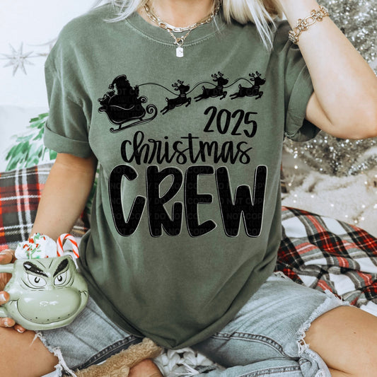 2025 Christmas Crew-black