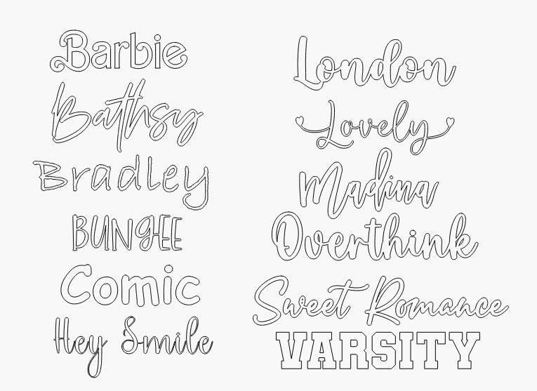 Brushed Rounded Rectangle Pendant Keychain