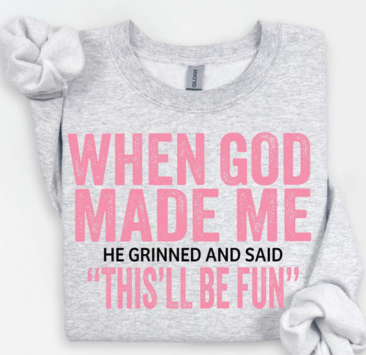 When God Made me