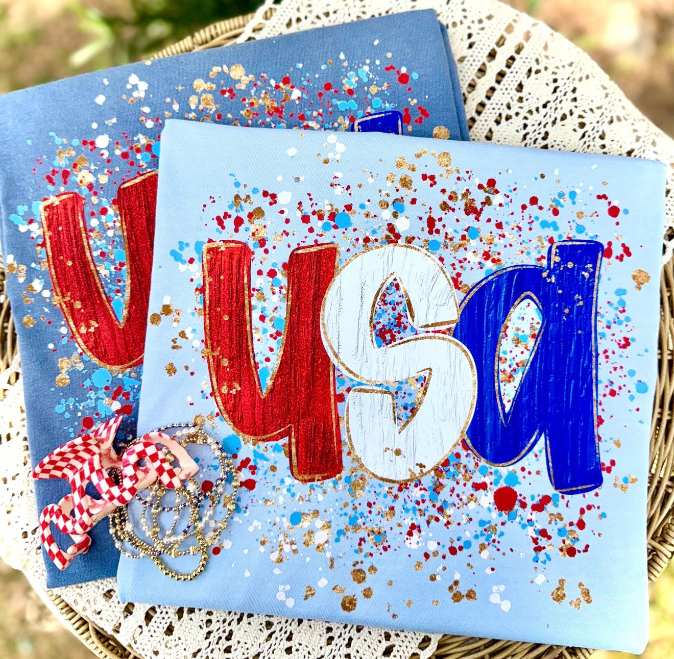 USA splatter