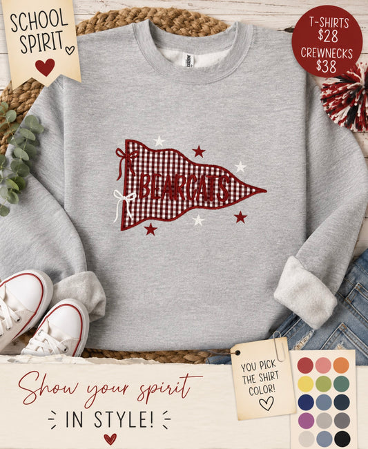 Embroidered Custom Pennant