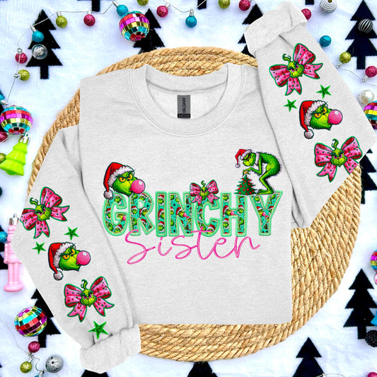 Grinchy Sister-Toddler/Youth