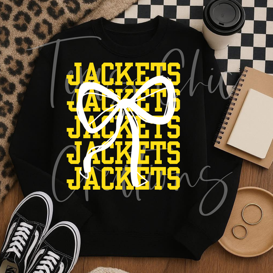 Yellow Jackets-Big bow