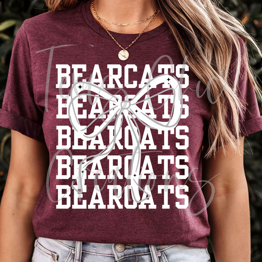 Bearcats-Big bow white