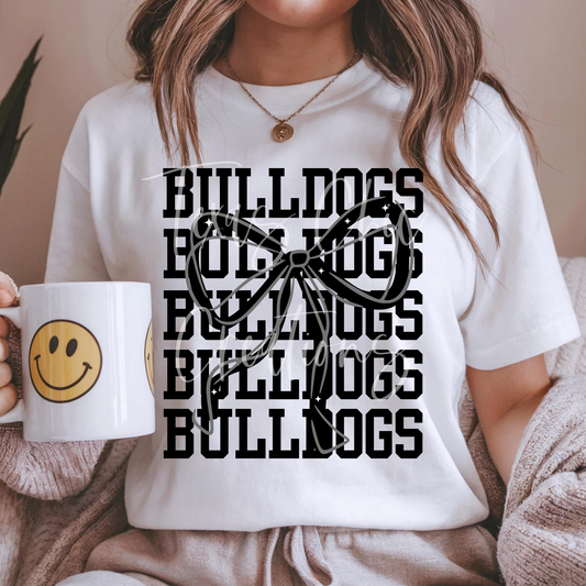 Bulldogs-Big bow