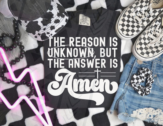 The Reason is Unknown