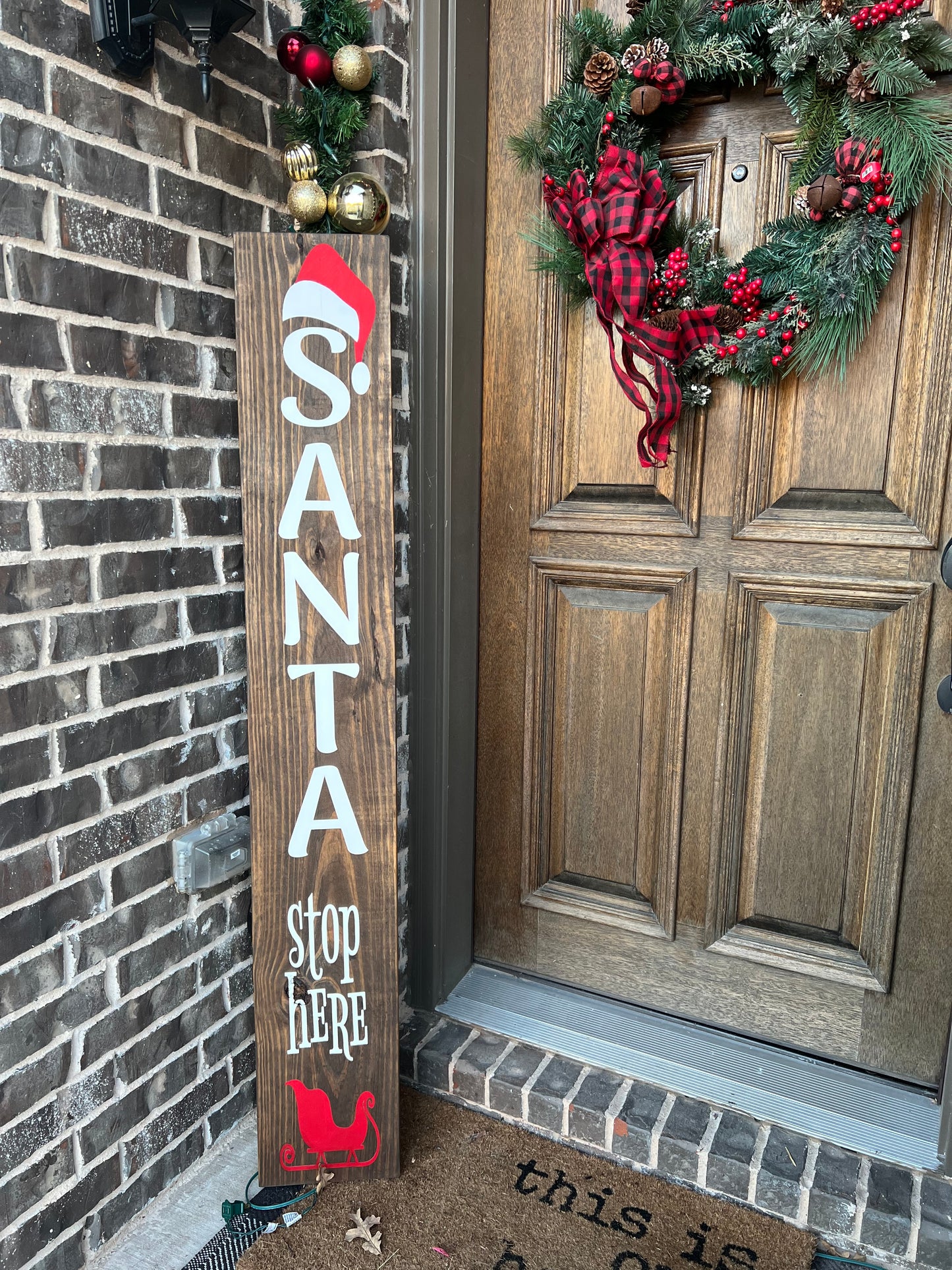 Santa Stop here