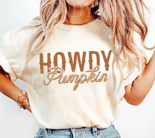 Howdy Pumpkin