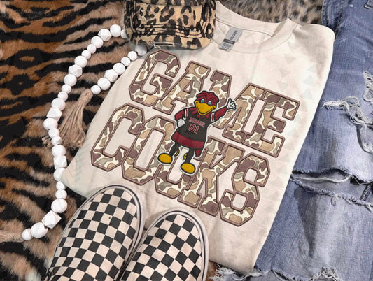 Game Cocks-Camo