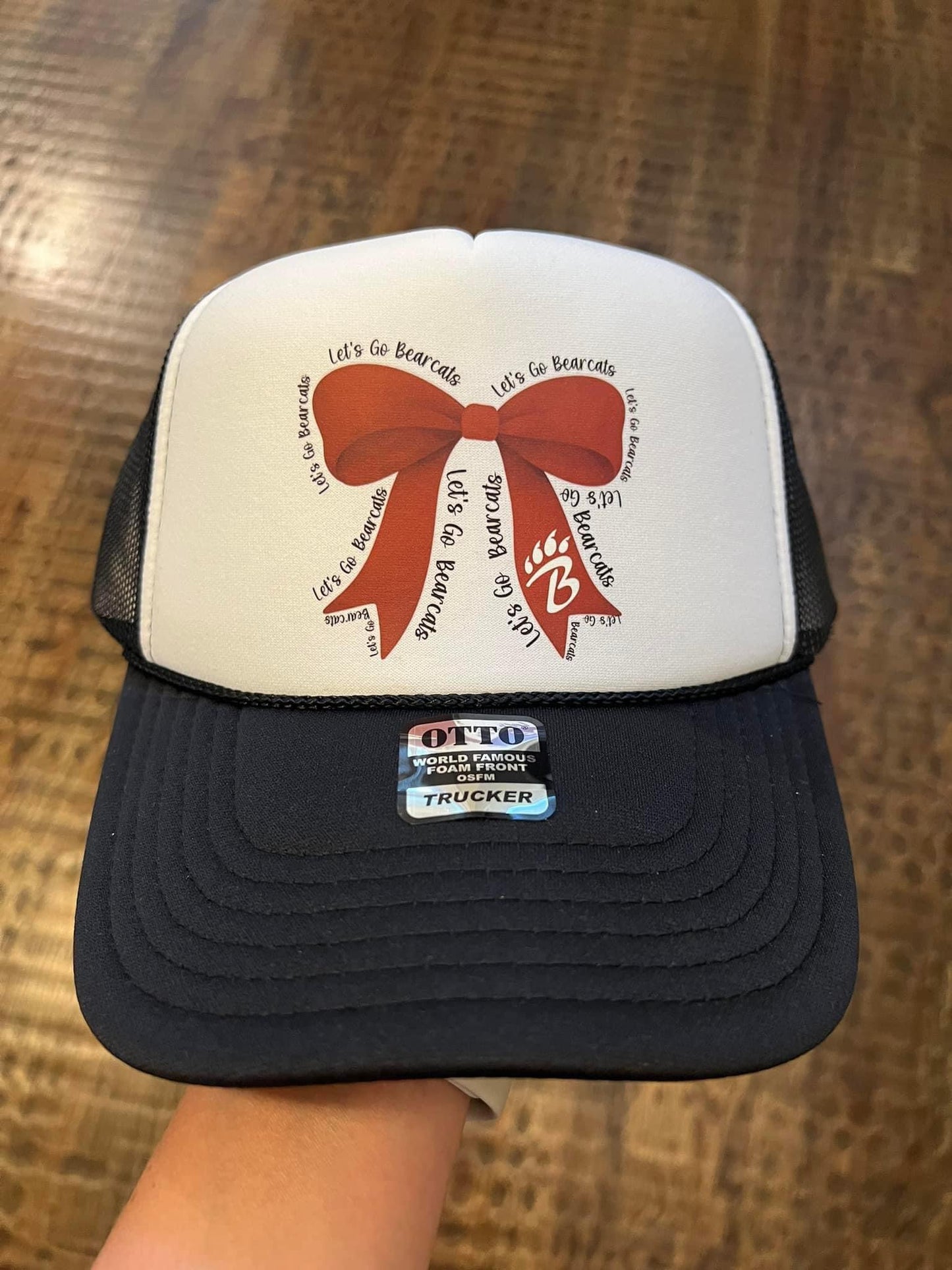 Bearcats Bow Hat