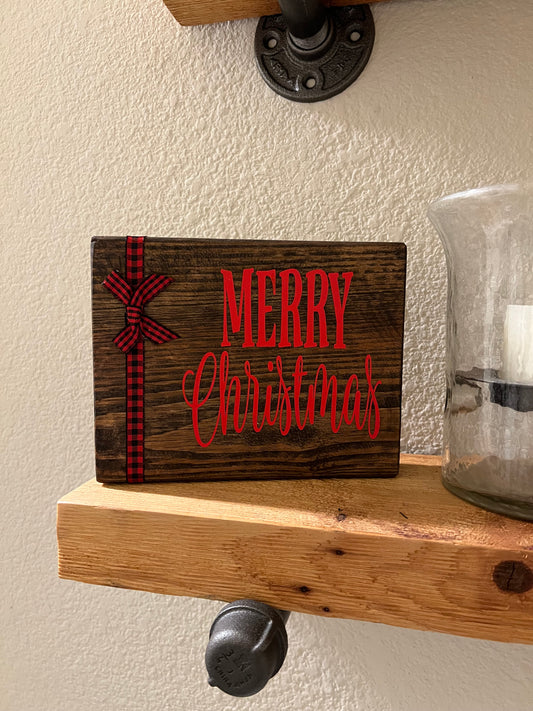 Merry Christmas Sign