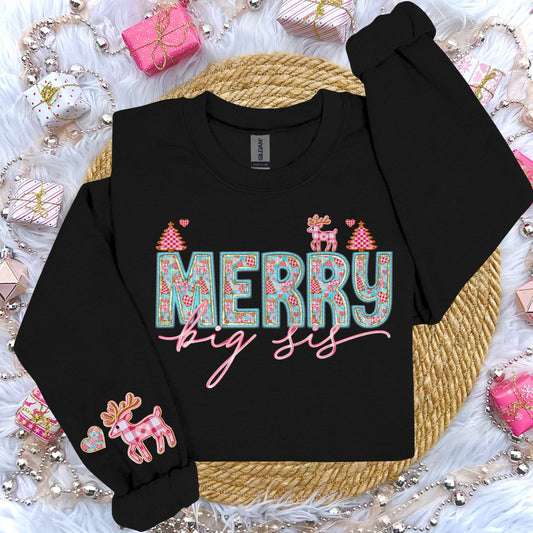 Merry Big Sis Toddler/Youth