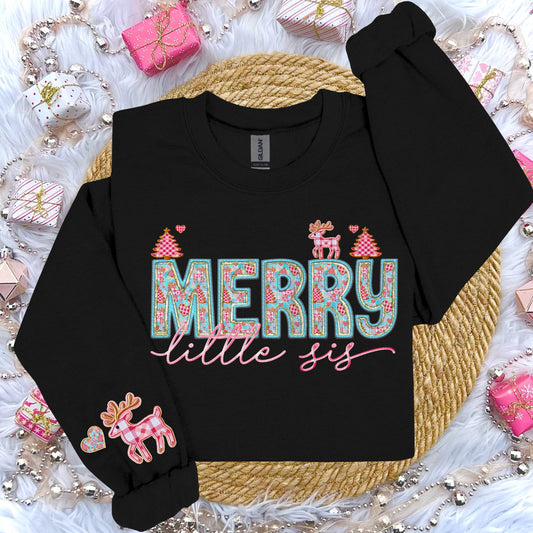 Merry Little Sis-Toddler/Youth