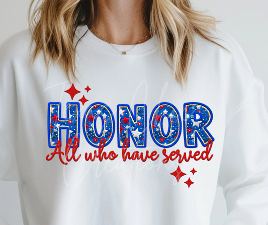 Honor all who have served