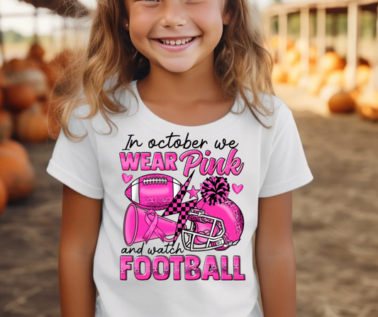 In October We Wear Pink-Toddler/Youth