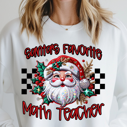 Santa’s Favorite Math Teacher