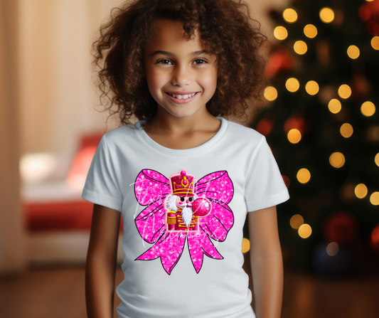 Pink Bow Nutcracker 2-Toddler/Youth