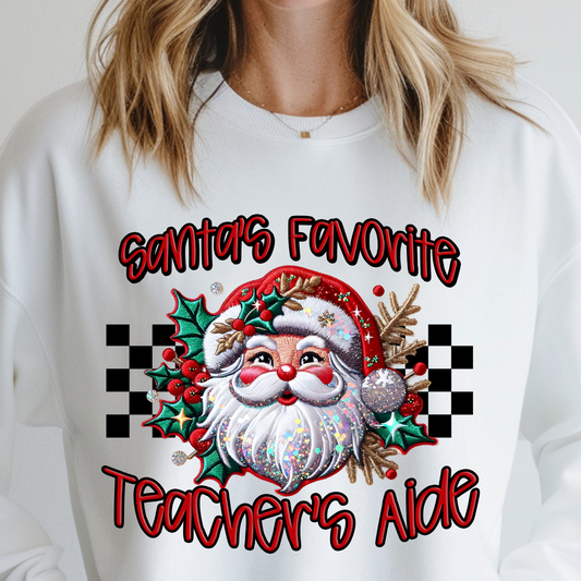 Santa’s Favorite Teachers Aide
