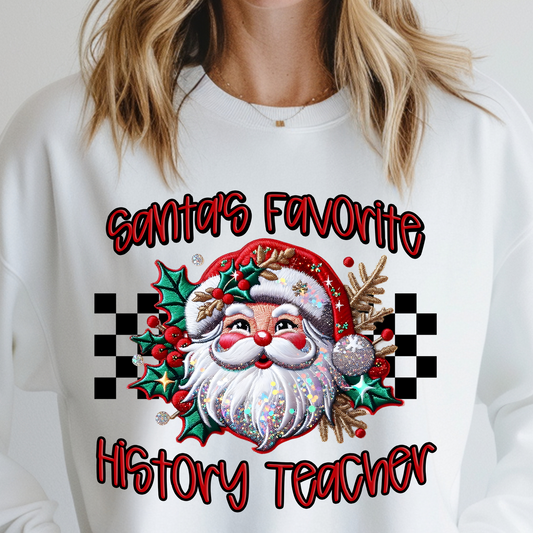 Santa’s Favorite History Teacher