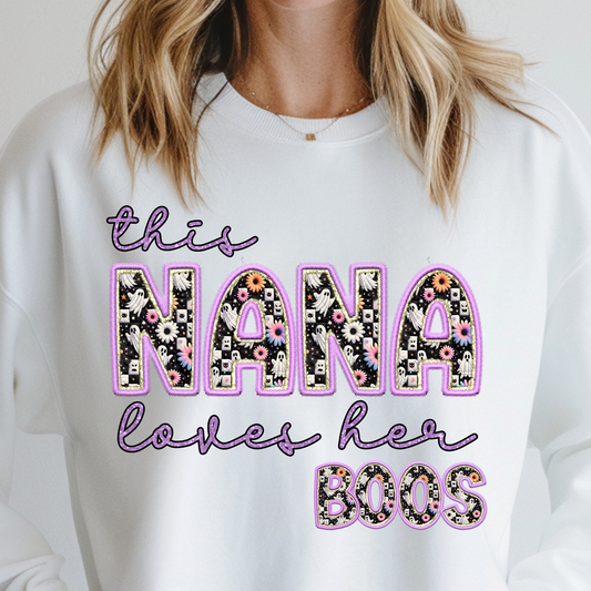 Nana loves her Boos
