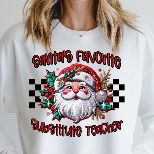 Santa’s Favorite Substitute Teacher