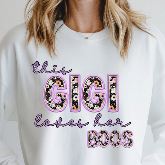 Gigi loves her Boos